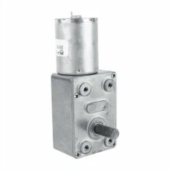 TINOR DC 12 V Elektromotor Reversible Reduktionsturbine Schneckengetriebe Mit Hohem Drehmoment Für Fenster, Türöffner (6 U / Min)