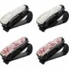 Betterlife 4pcs Auto Brillenhalter, Auto Brillenhalter Auto Brillenhalter Auto Sonnenblende Brillenhalter Auto Brillenhalter Sonnenblende Mit Strass -Motoren für Gartenwerkzeug Verkäufe 54155986 1