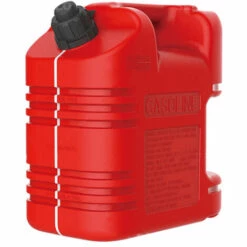 ASUPERMALL Auslaufsicherer 10-Liter-Benzinkanister, Tragbarer Antistatischer Benzineimer Mit Automatischer Abschaltung Und Kindersicherung