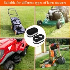 GESCHENKE Rasenmäher-Luftfilter, 4 Stück Gartenmäher-Luftfilter, Geeignet Für Rasenmäher-Motor, Luftfilter Für Motoren Können Alte Mäherfilter Ersetzen -Motoren für Gartenwerkzeug Verkäufe 55608154 4