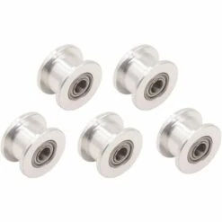 TINOR 2 GT GT2 Zahnriemen Aluminium Umlenkrolle 20 Zähne Zahn 4 Mm Bohrung Für 3D-Drucker 6 Mm Zahnriemenbreite (5 Stück)