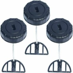 TINOR 3er-Pack Heizöl Tankdeckel Ersatz 11303500500 Kettensäge Für Stihl MS170C MS180C MS170 MS180 017 018
