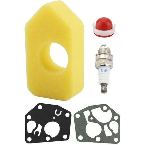 TINOR Luftfilter-Zündkerzen-Dichtungs-Baumwollsatz Für Briggs Stratton 795083 698369 694394 Gartenmaschinen-Ersatzteile 4 TINOR Luftfilter-Zündkerzen-Dichtungs-Baumwollsatz Für Briggs Stratton 795083 698369 694394 Gartenmaschinen-Ersatzteile – Bild 2