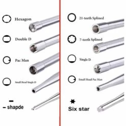 TINOR 10 Stück Vergaser-Einstellschraubendreher Vergaserreinigung Motorreparatur Passend Für Die Meisten 2-Takt-Motoren (10 Stück Schraubendreher Mit Box Und Nadel) -Motoren für Gartenwerkzeug Verkäufe 55629836 3