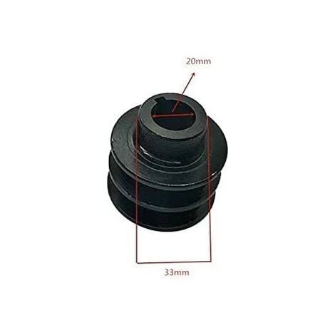 TINOR 20mm ID V Belt Pulley Pulley DI DIRE DOUT Double Groove FIT For Ho/NES 168F 170F GX110 GX120 GX160 GX200 7HP ATV GO Kart Graciella Motors (Color : 20mm) 6 TINOR 20mm ID V Belt Pulley Pulley DI DIRE DOUT Double Groove FIT For Ho/NES 168F 170F GX110 GX120 GX160 GX200 7HP ATV GO Kart Graciella Motors (Color : 20mm) – Bild 4