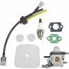 TINOR C1U-K54A Vergaser-Kit Mit Luftfilter Und Zündkerze – Für Mantis 7222 7222E 7222M 7225 7230 7234 7240 7920 7924 2-Takt-Fräse/Grubber -Motoren für Gartenwerkzeug Verkäufe 55847284 1