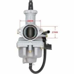 TINOR Motorrad-Vergaser-Kit PZ27 27 Mm Motorrad-Vergaser Für 125 Cc 150 Cc 200 Cc 250 Cc 300 Cc Für ATV Quad Go Kart PZ27 Motocross-Handchoke-Kabelvergaser (Color : Acceleration Pump) -Motoren für Gartenwerkzeug Verkäufe 55847322 5