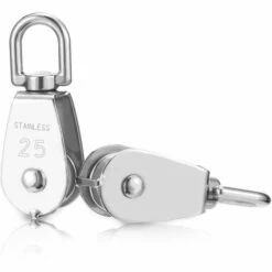 LITZEE 2 Stück 304 Edelstahl Riemenscheibe M25 Heberolle Laderolle 11 LITZEE 2 Stück 304 Edelstahl Riemenscheibe M25 Heberolle Laderolle -Motoren für Gartenwerkzeug Verkäufe 55918040 5