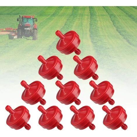 MODOU 10 Stücke Kraftstofffilter Gasfilter Filter Rasenmäher Ersatzteile Für Briggs & Stratton 298090 298090s 1/4 3 MODOU 10 Stücke Kraftstofffilter Gasfilter Filter Rasenmäher Ersatzteile Für Briggs & Stratton 298090 298090s 1/4