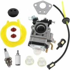 Thsinde Vergaser-Kit Für Motor Zündkerze Kraftstofffilter 52 Cc 49 Cc 43 Cc Freischneider.