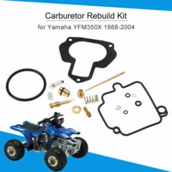 LIFCAUSAL Vergaser-Reparatursatz Carb Rebuild Kit Für Yamaha Warrior 350 YFM350X 1988-2004 -Motoren für Gartenwerkzeug Verkäufe 57342828 3