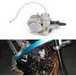 LIFCAUSAL Universal PWK Power Jet Vergaser Carb Flat Slide Kit 34mm -Motoren für Gartenwerkzeug Verkäufe 57342831 2