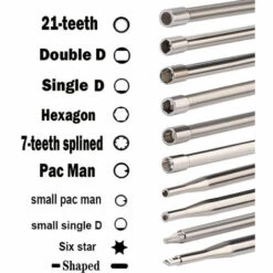 LIFCAUSAL 10er-Pack Vergaser-Einstellwerkzeug + Tragetasche + Reinigungsset + Kraftstoffschlauch Für Gängigen 2-Takt-Vergasermotor -Motoren für Gartenwerkzeug Verkäufe 57342842 5