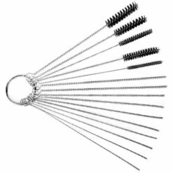 LIFCAUSAL Jet-Reinigungsbürsten, Vergaserreiniger 15-teiliges Reinigungsset Nylonbürsten Und Reinigungsnadeln