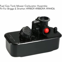 LIFCAUSAL Kraftstofftank-Mäher-Vergaserbaugruppe Passend Für Briggs & Stratton 499809 498809A 494406 -Motoren für Gartenwerkzeug Verkäufe 57342881 3