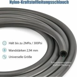 BARES Motorcycle Fuel Filter - Universal Fuel Filter 4 Pieces Motorcycle Fuel Filter 8mm + 3M Fuel Line + 10 Pieces Hose Clamp For Motorcycle Scooters, Lawn Mowers, Engine -Motoren für Gartenwerkzeug Verkäufe 59040217 3