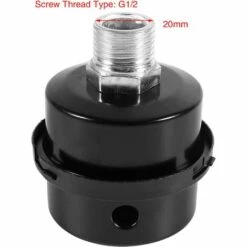 BARES Compressed Air Silencer Filter, Metal Air Filter Silent Silencer Suction Filter 20 Mm (1/2 PT 20 Mm) -Motoren für Gartenwerkzeug Verkäufe 59040552 4