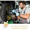 THSINDE Kraftstofffilter, 20 Stück Motorrad-Kraftstofffilter Werden Verwendet, Um Verunreinigungen Im Benzin Zu Entfernen, Schneller Benzinfilter Kraftstoff Passt Für Motorräder, Rasenmäher, Rasentraktoren -Motoren für Gartenwerkzeug Verkäufe 60219700 1