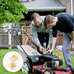 THSINDE Kraftstofffilter, 20 Stück Motorrad-Kraftstofffilter Werden Verwendet, Um Verunreinigungen Im Benzin Zu Entfernen, Schneller Benzinfilter Kraftstoff Passt Für Motorräder, Rasenmäher, Rasentraktoren -Motoren für Gartenwerkzeug Verkäufe 60219700 4