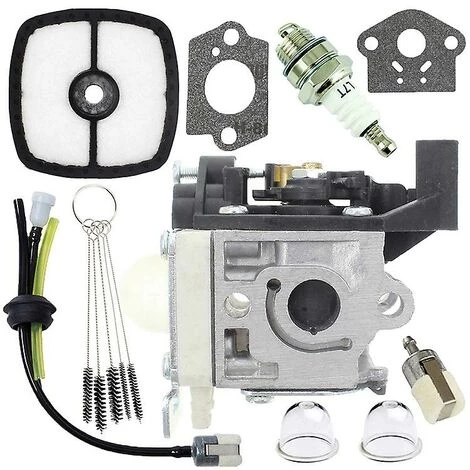 Vergaser-Vergaser-Umbau-Kraftstoffleitungen Und Zündhütchen Für Zama Rb-k94 Echo Srm-265 Srm-265es Vergaser-Kit Vergaser (Farbe: Silber-1 Set Carbureto-Thsinde 3 Vergaser-Vergaser-Umbau-Kraftstoffleitungen Und Zündhütchen Für Zama Rb-k94 Echo Srm-265 Srm-265es Vergaser-Kit Vergaser (Farbe: Silber-1 Set Carbureto-Thsinde