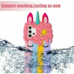 Fidget Toy Pop Handyhülle Für Samsung Galaxy A32 5g [1 Pack], Cartoon Kawaii Cute Funny Silicone Push Pop Bubble Stress Relief Fashion Unicorn Fidget-Thsinde -Motoren für Gartenwerkzeug Verkäufe 60289285 5