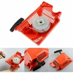 TINOR 45 Cc 52 Cc 58 Cc Single Recoil Starter Für Chinesische Kettensäge 4500 5200 5800 Rot -Motoren für Gartenwerkzeug Verkäufe 60369915 3