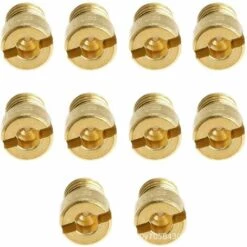 DONTODENT Vergaser Düsen, Set 10 Düsen Für Vergaser, Düsenset Feinabstimmung Vergaserdüsen Satz Hauptdüsen 88-125 Für Roller Motorrad Schaltmoped