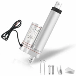 Hengda 1500N Linearantrieb Linearmotor Linear Actuator Verstellantrieb Türöffner Linearmotor 12V DC 5,7mm/s (200mm)