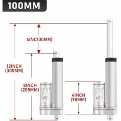 TolleTour 1500N Linearantrieb Linearmotor Linear Actuator Verstellantrieb Türöffner Linearmotor 12V DC 5,7mm/s (100mm) -Motoren für Gartenwerkzeug Verkäufe 61182196 2