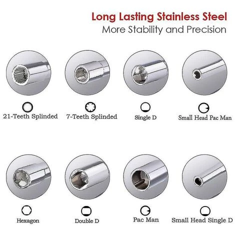 THSINDE Vergaser-Einstellwerkzeugsatz Für Gängige 2-Takt-Vergasermotoren 6 THSINDE Vergaser-Einstellwerkzeugsatz Für Gängige 2-Takt-Vergasermotoren – Bild 4