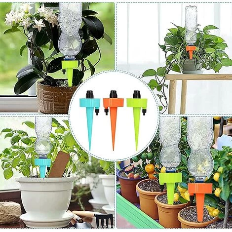 THSINDE Tropfbewässerung, 21-teilige Tropfbewässerung Mit Langsam Freisetzendem Bewässerungssystem, Tropf 4 THSINDE Tropfbewässerung, 21-teilige Tropfbewässerung Mit Langsam Freisetzendem Bewässerungssystem, Tropf – Bild 2