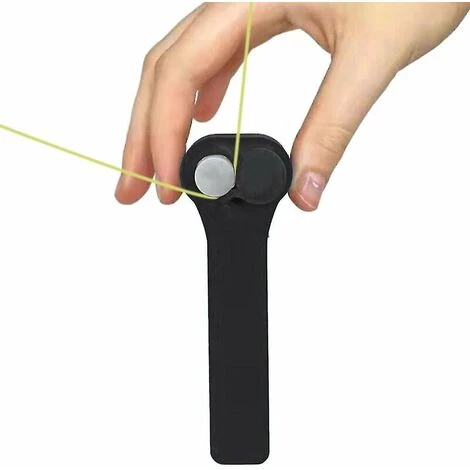 THSINDE Zipstring Rope Launcher Propeller Zip String Thruster Controller Elektrisches Spielzeug Schwarz 4 THSINDE Zipstring Rope Launcher Propeller Zip String Thruster Controller Elektrisches Spielzeug Schwarz – Bild 2