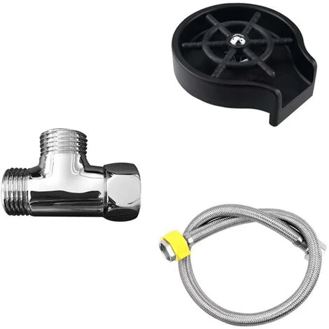 THSINDE Glasspüler-Reinigungswerkzeug-Set Mehrzweck-Automatik-Tassenspüler Praktische Küchenhelfer Einfach 3 THSINDE Glasspüler-Reinigungswerkzeug-Set Mehrzweck-Automatik-Tassenspüler Praktische Küchenhelfer Einfach