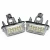 THSINDE 2 Teile/satz 18 Led Auto Kennzeichen Glühbirne Lampe Für Toyota Camry Yaris Corolla Fielder