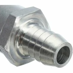 THSINDE Aluminium Rückschlagventil, 4 Stück Silber Rückschlagventil Mit Rückschlagpfeil Aluminiumlegierung Rückschlagventil Für Vergaser Niederdruck Kraftstoffsysteme Auto (10mm) -Motoren für Gartenwerkzeug Verkäufe 62894731 4