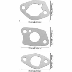 THSINDE Vergaserdichtungen Für Gx120 Gx140 Gx160 Gx200 168f Robin Ex13 5,5 PS 6,5 PS Benzinmotor Rasenmäher Freischneider Generator Wasserpumpe – 30 Stück Qyroadwo