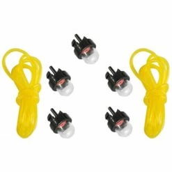 THSINDE 5 Stk. Vergaser-Zündkolbenpumpe Kunststoff-Kraftstoffpumpe Mit 2 Stk. 35 Cm Filterrohr Für Heckenscherenkette