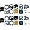 DONTODENT 2er-Pack Vergaser-Reparatursatz Membrandichtung Kompatibel Mit Walbro K10-WAT WA- Und WT-Serie Stihl Hus-qvarna Poulan McCulloch Echo -Motoren für Gartenwerkzeug Verkäufe 65599749 1