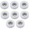 GESCHENKE 8 Stück Türfenster Führungsrolle Kugellager U-Form 6x32x9,5mm Weiß -Motoren für Gartenwerkzeug Verkäufe 65634842 1