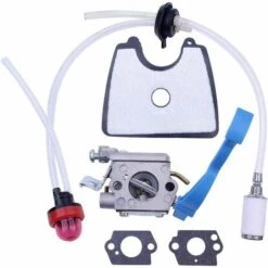 DONTODENT 545081811 545112101 Vergaser Mit Luftfilter Und Kraftstoffleitung Tuning Kit Für Husqvarna 125B 125BX 125BVX Laubbläser Für Zama C1Q-W37 581798001