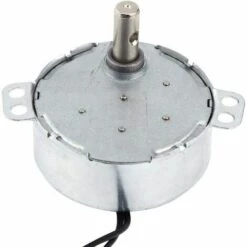 BEARSU Elektrischer Mikrowellen-Synchronmotor, Passender Tischmotor, Ersatz-Plattenspieler, Runder Synchronmotor, 4 W, CW/CCW, 220–240 V (8–10 U/min) -Motoren für Gartenwerkzeug Verkäufe 66404555 3
