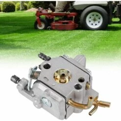 MONLY Vergaser, Metall-Kettensägen-Vergaser-Zubehörteil Passend Für Stihl MS192T MS192TC 1137120 0600 -Motoren für Gartenwerkzeug Verkäufe 66478805 3