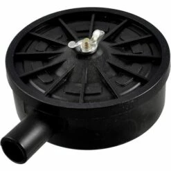 BF Silence Filtration Kompressorluftfilter 20mm Außengewinde Schwarz