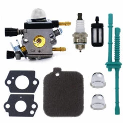 DECKON Vergaser & Z��ndkerze F��r Stihl BG45 BG46 BG55 BG65 BG85 SH55 SH85 Gebl?se 4229 120 0606 Ersetzt Zama C1Q-S68G