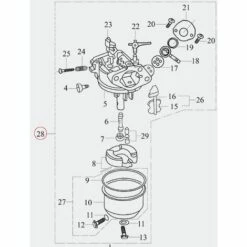 DECKON GX160 Benzinmotor 6,5 PS Vergaser Ersatzteile -Motoren für Gartenwerkzeug Verkäufe 66979538 3