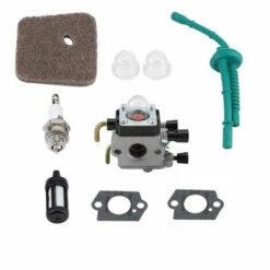 DECKON Vergaser-Set F��r STIHL FS55 FS55R FS55RC FS38 KM55 HL45 KM55R Luftfilter-Kraftstoffleitungs-Kit Z��ndkerzen-Kit