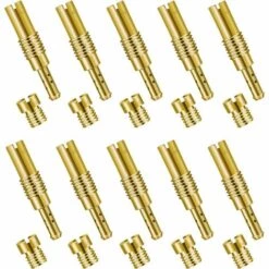 DECKON Jet Set 20 PCS Vergaser Main Jet Set Und Slow/Pilot Jet Kit Langlebiges Metall F��r PWK CVK