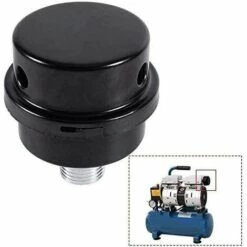 DECKON 2er-Pack Luftkompressor-Schalld?mpfer-Filter, Metall-Ansaugfilter, 20-mm-Gewinde-Schalld?mpfer (1/2" PT 20 Mm) -Motoren für Gartenwerkzeug Verkäufe 66982194 3