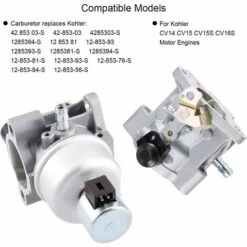 DECKON Kohler CV Vergaser CV490 CV491 CV492 CV493 Motor 12 853 117 -S -Motoren für Gartenwerkzeug Verkäufe 66983532 4