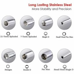 DECKON Gemeinsamer 2-Takt-Vergaser Vergaser-Einstellwerkzeug-Set Vergaser-Einstellwerkzeug-Set Vergaser-Einstellwerkzeug (8 St��ck + Reinigung -Motoren für Gartenwerkzeug Verkäufe 66984824 4